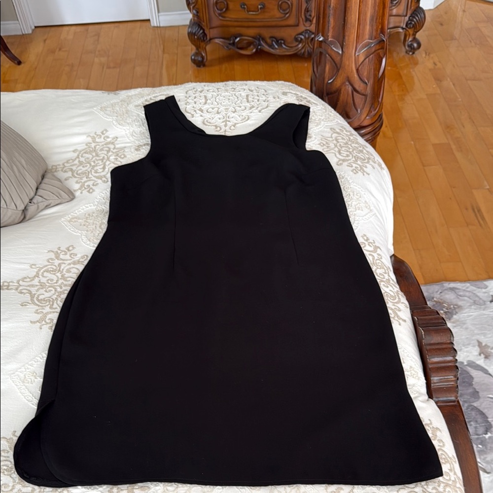 Elegant Black Sleeveless Dress